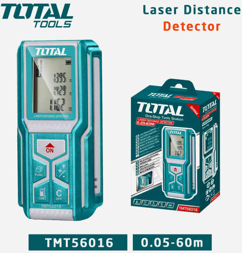 Measuring & Levelling Total 60m Laser Distance Meter TMT56016 was